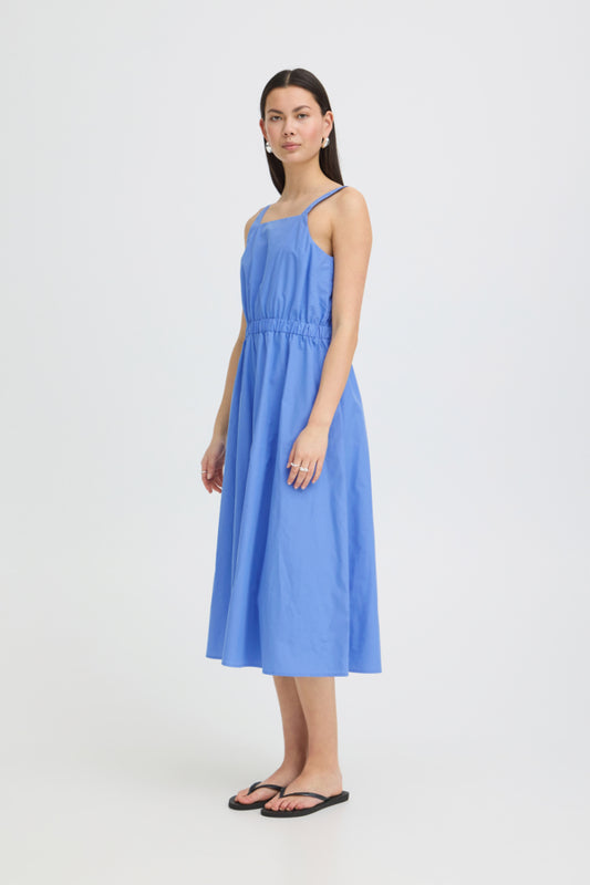 Blue Classic Summer Dress