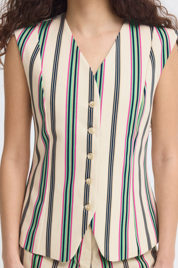 Candy Stripe Waistcoat