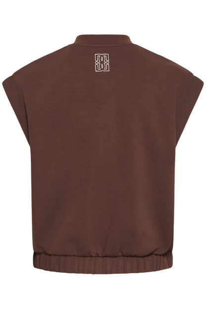 Brown Soft Waistcoat