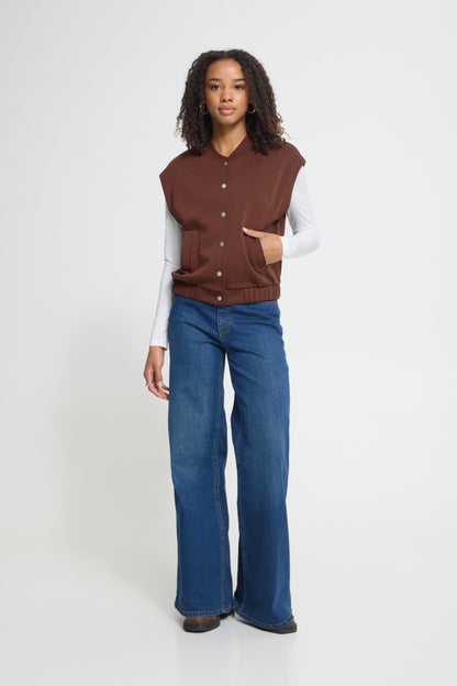 Brown Soft Waistcoat