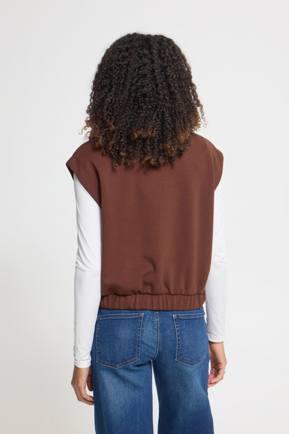 Brown Soft Waistcoat
