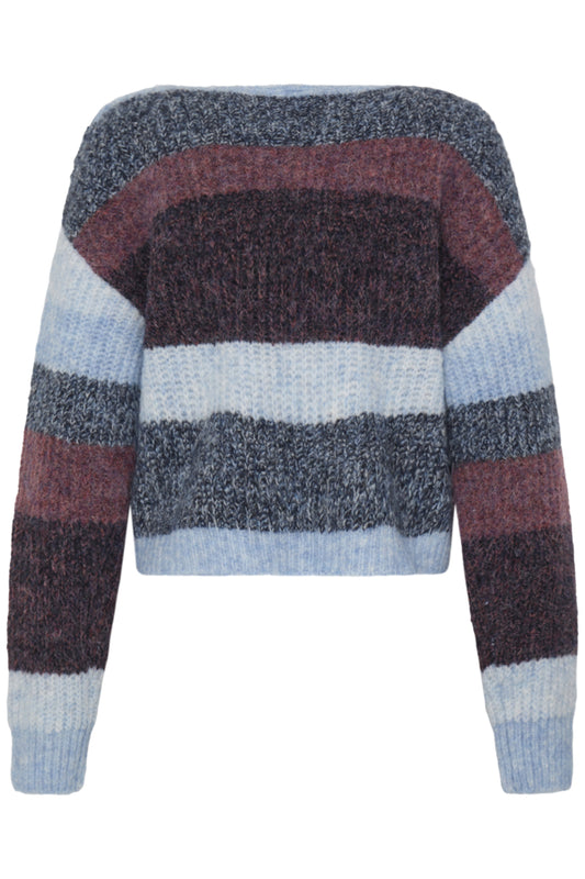 Striped Cosy Knit Jumper