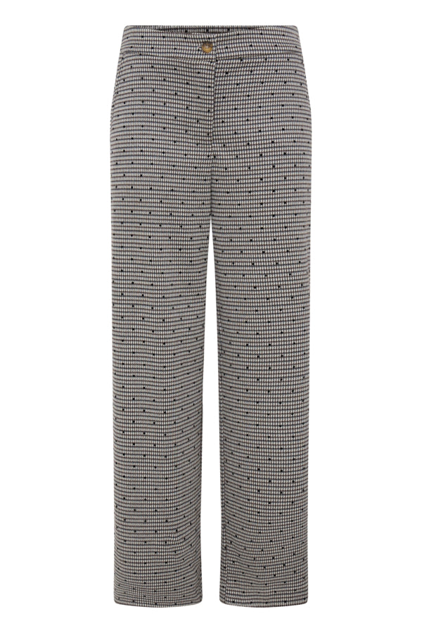 Flock Spot Tweed Trousers
