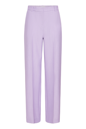 Lavender Tailored Easy Trousers