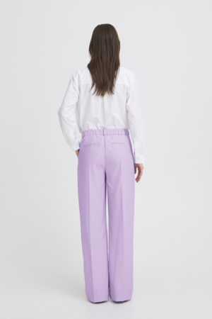 Lavender Tailored Easy Trousers