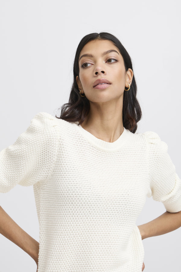 Soft Balloon Cuffed Top