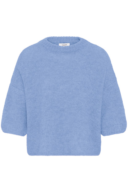 Boxy Knit Cropped Jumper