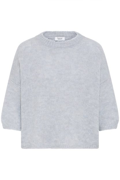 Boxy Knit Cropped Jumper