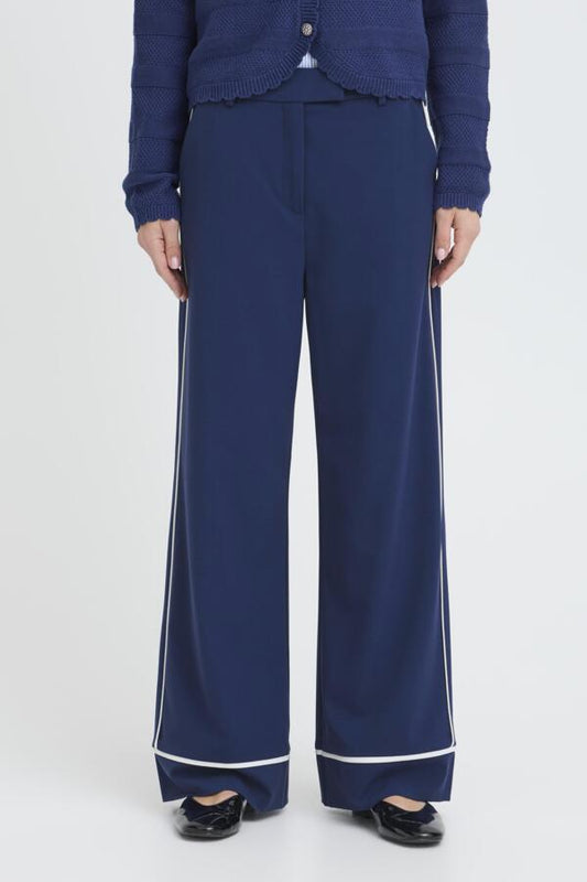 Piping Edged Trousers