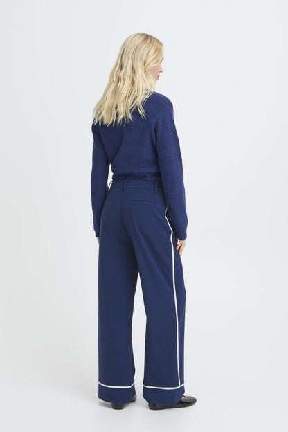 Piping Edged Trousers