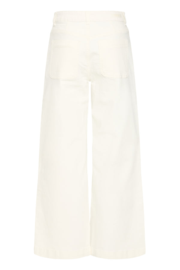 White Wide Leg Jeans