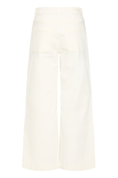 White Wide Leg Jeans