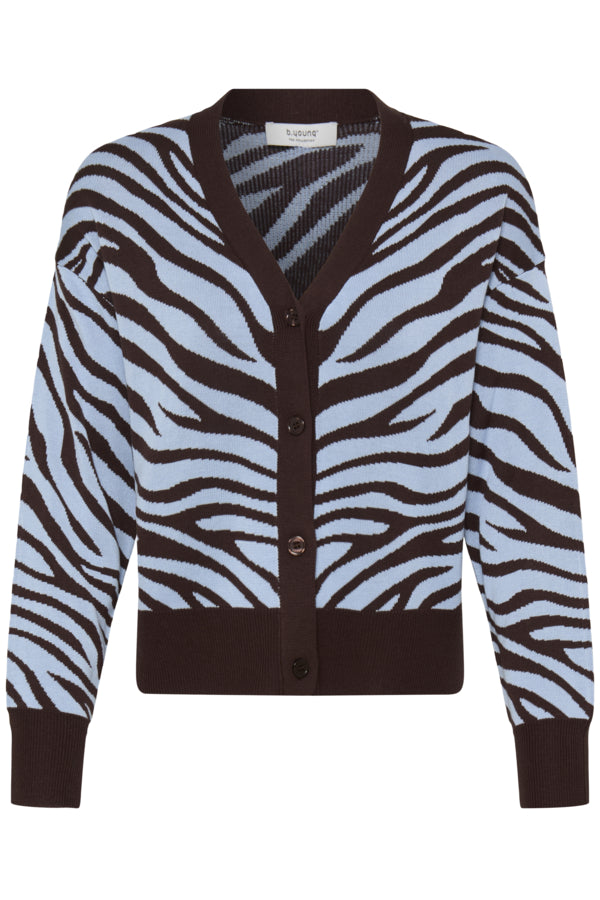 Zebra Print Cardigan