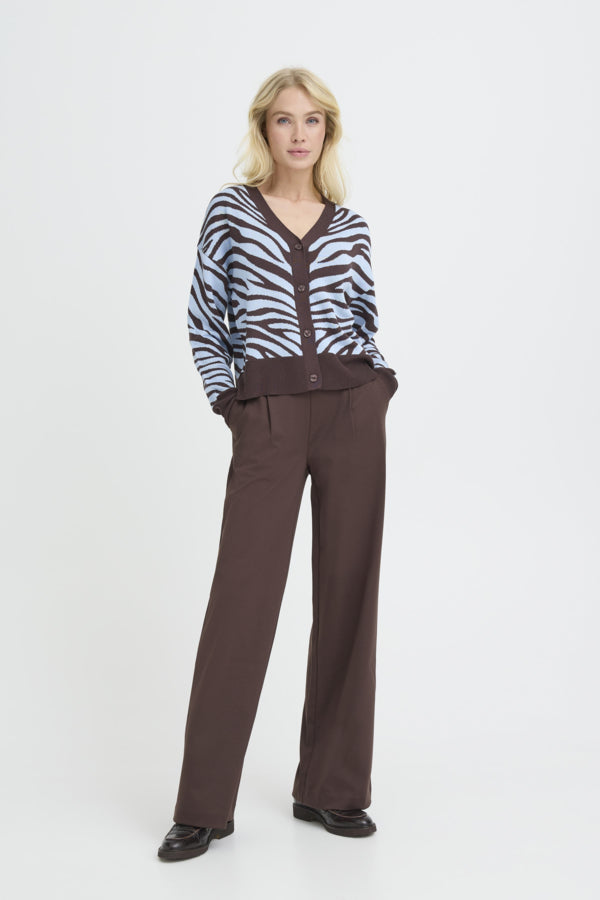 Zebra Print Cardigan
