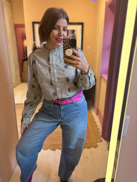 Embroidered Detail Shirt