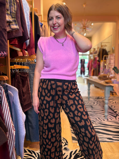 Leopard Print Lounge Pant