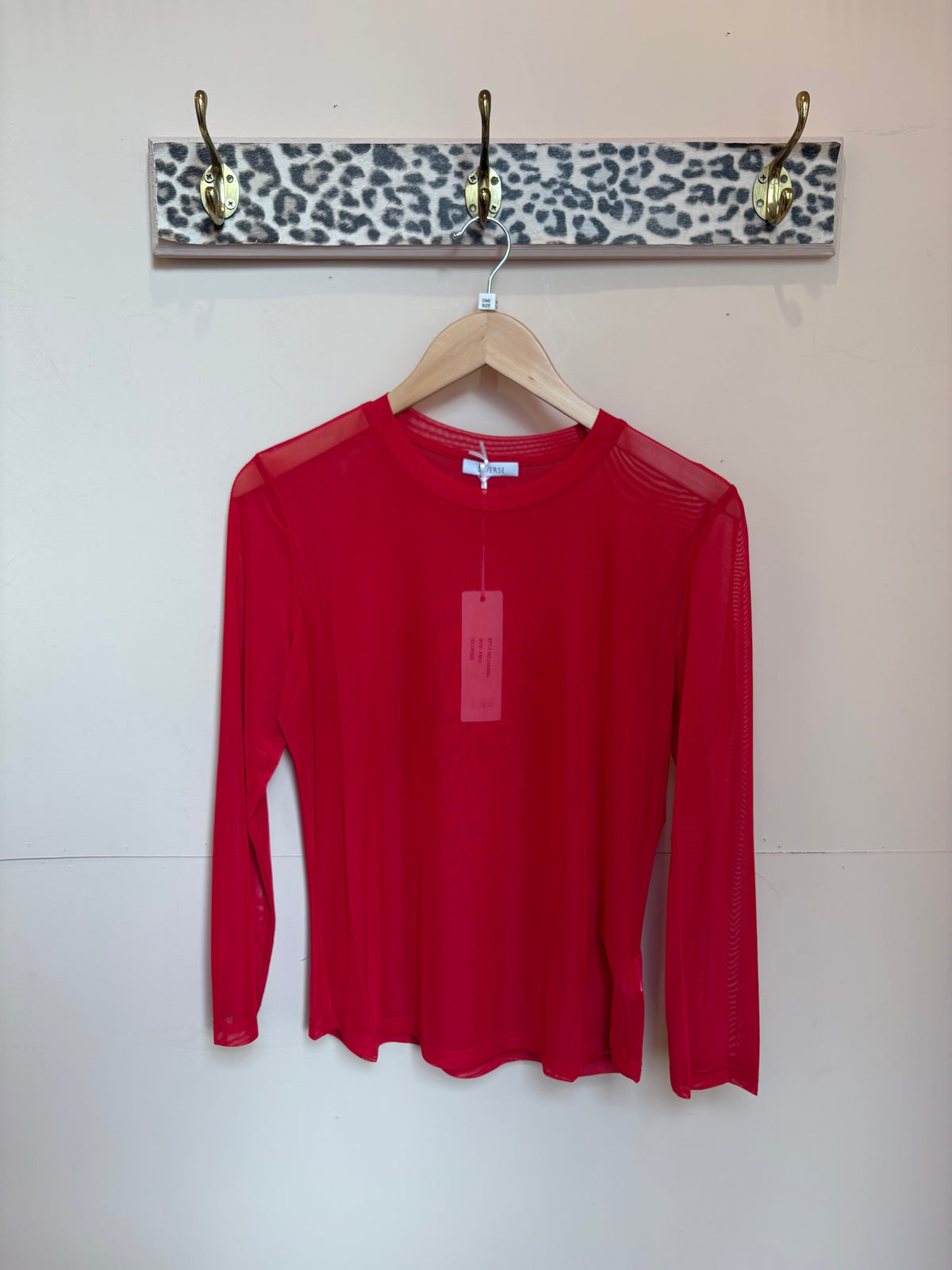 Silky Soft Mesh Layering Top