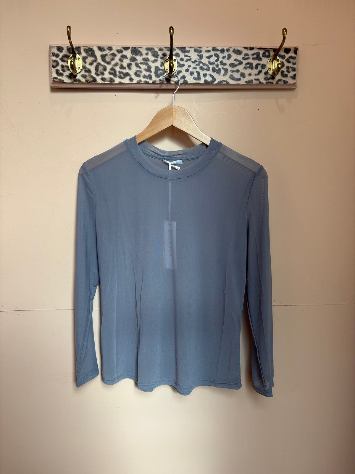 Silky Soft Mesh Layering Top