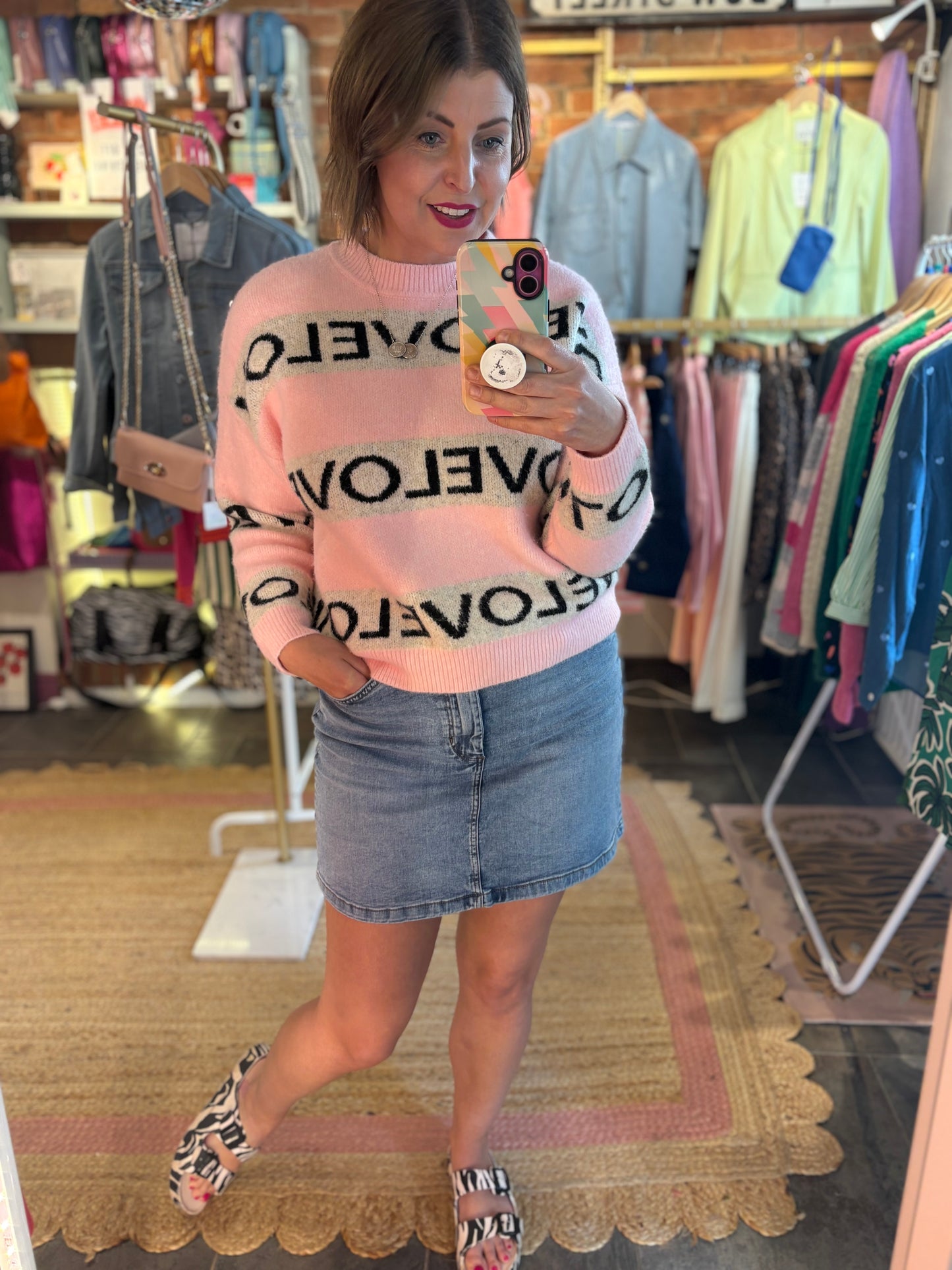 Classic Denim Mini Skirt