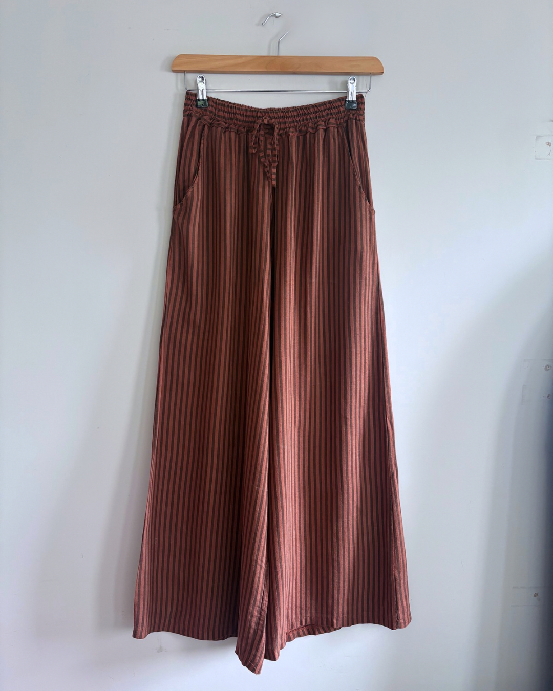 Linen Striped Trousers