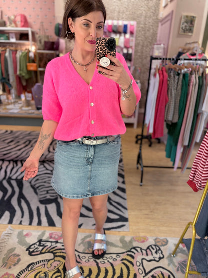 Alpaca V Neck Cardigan