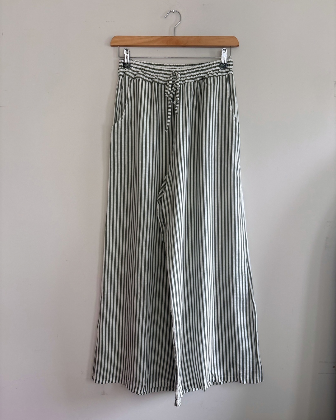 Linen Striped Trousers