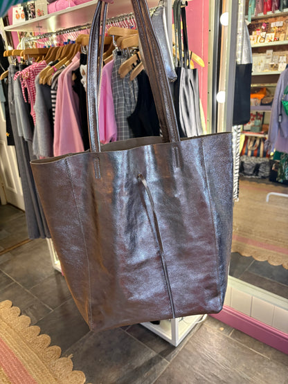 Leather Tote Bag
