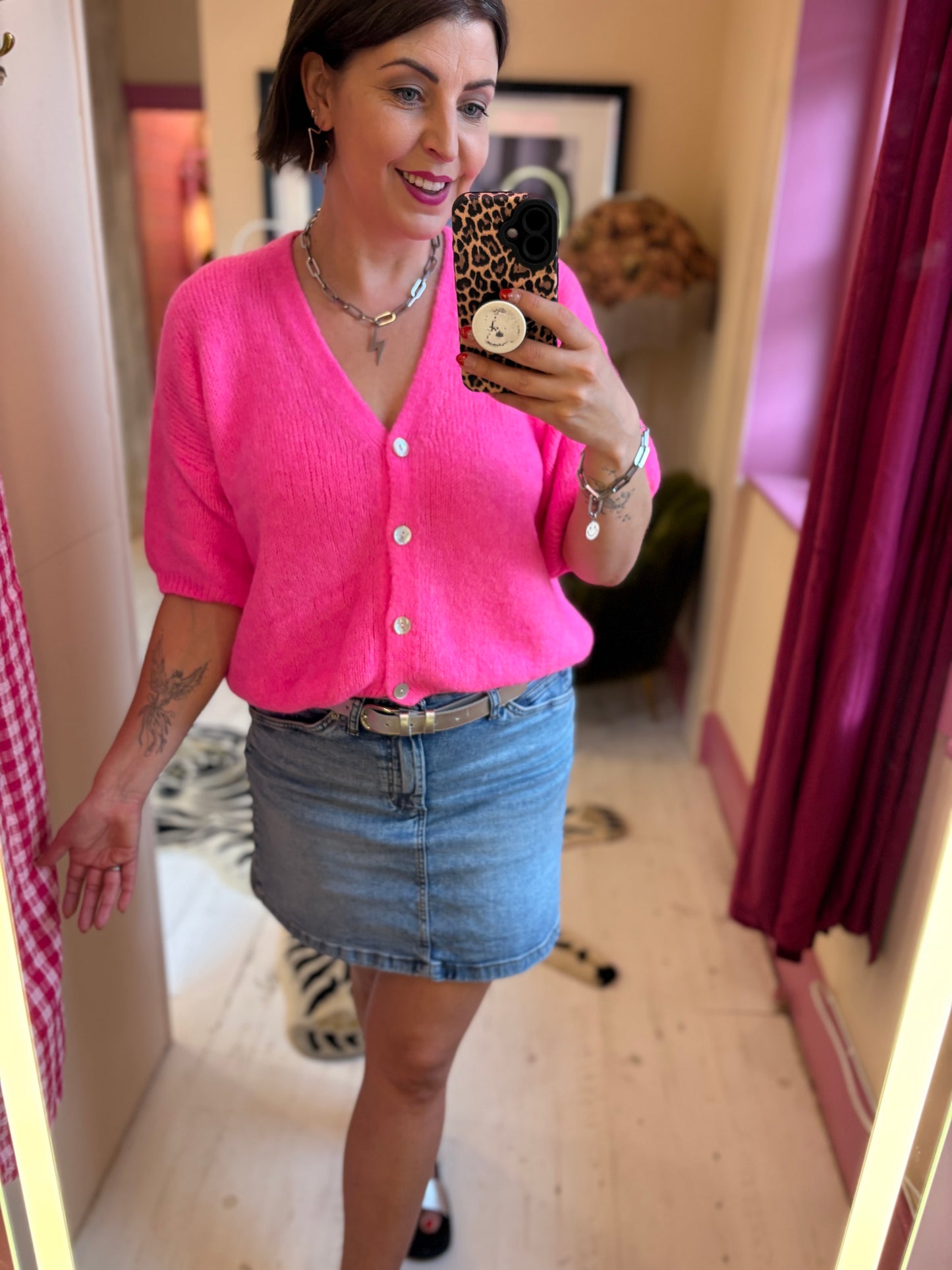 Alpaca V Neck Cardigan