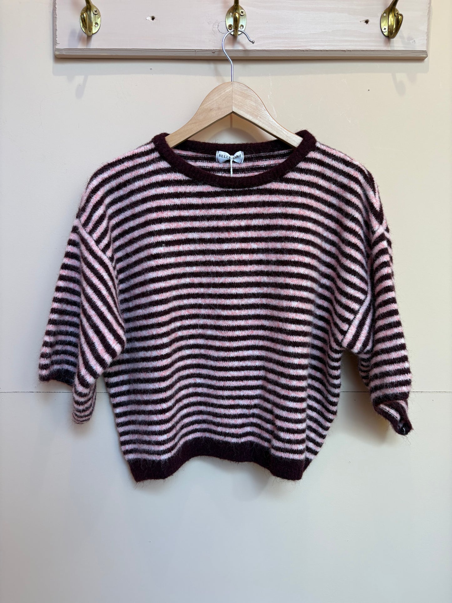 Striped Boxy Knit Jumper