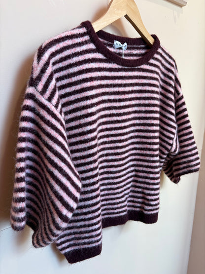 Striped Boxy Knit Jumper