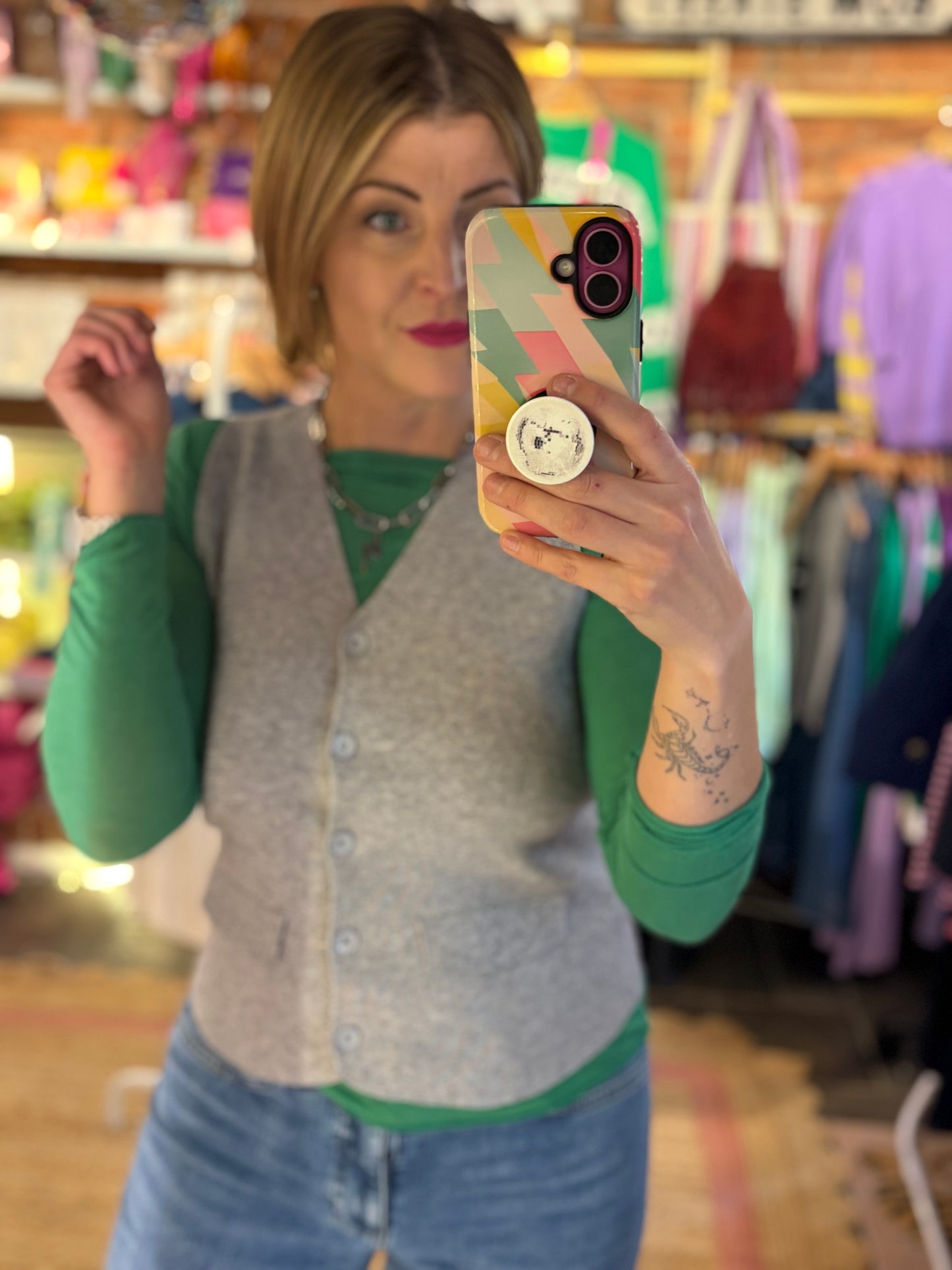 Soft Close Knit Waistcoat