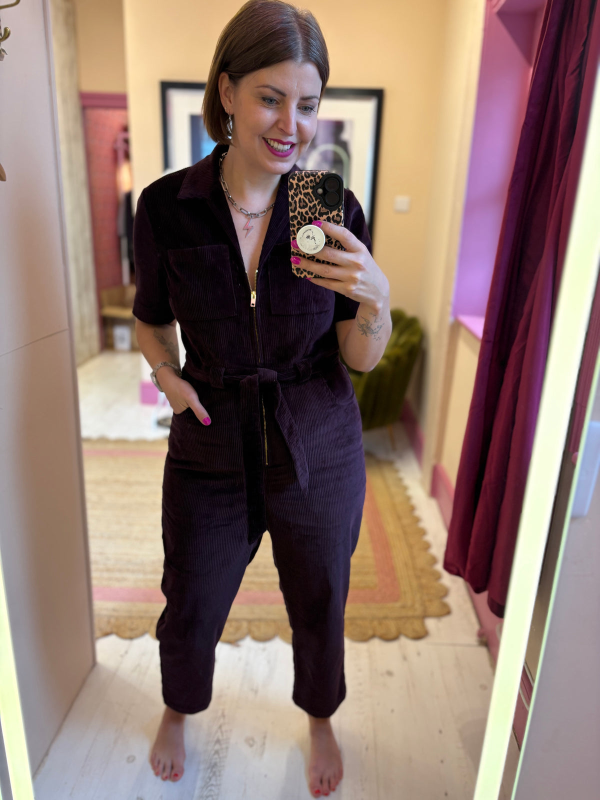 Sugarhill Brighton Corduroy Jumpsuit