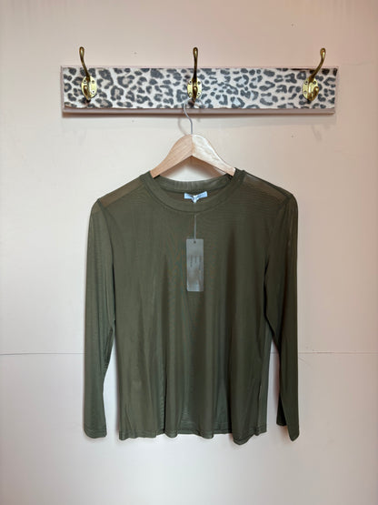 Silky Soft Mesh Layering Top