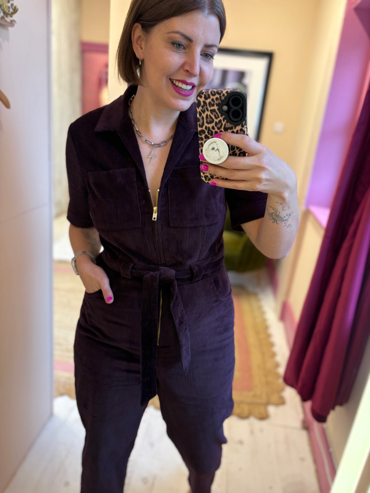 Sugarhill Brighton Corduroy Jumpsuit