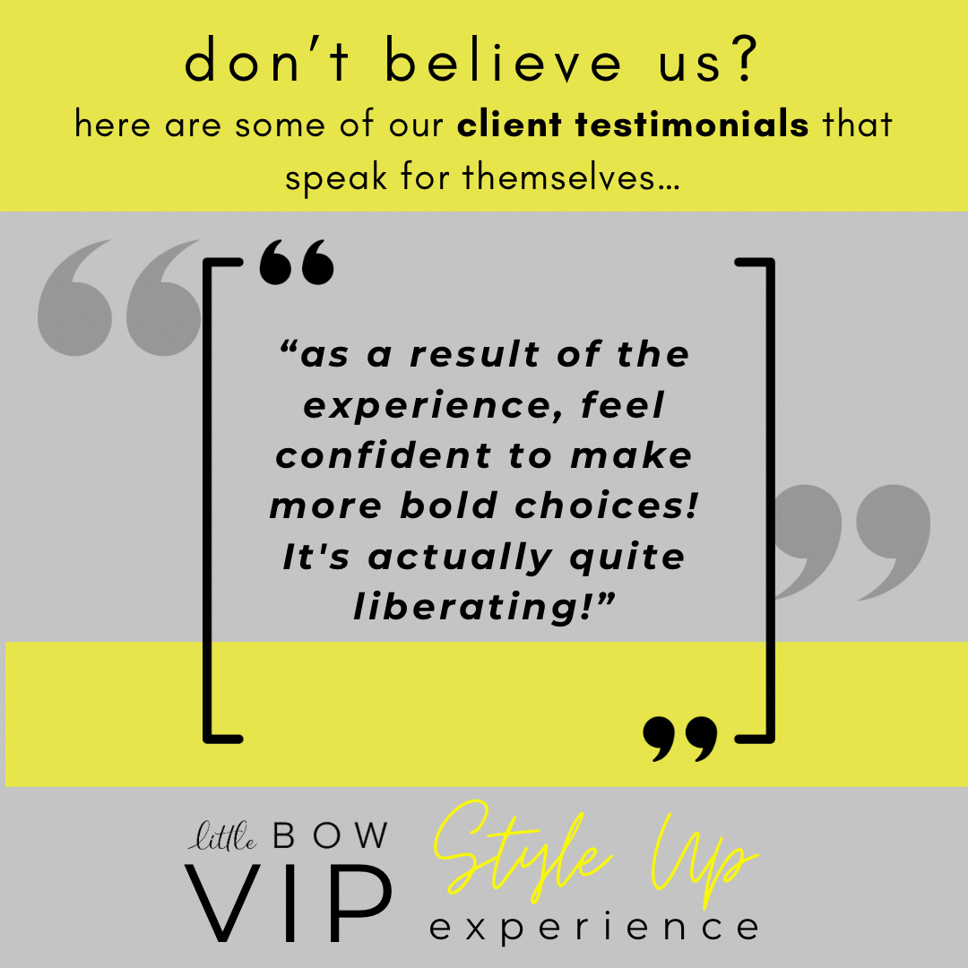 Little Bow VIP Style Up Experience