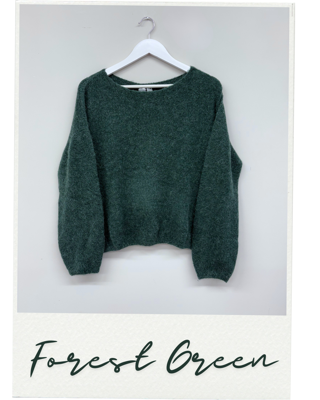 Alpaca Knit Long Sleeve Jumper