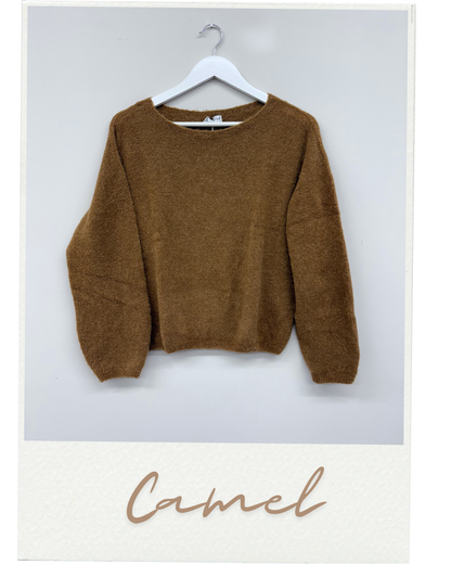 Alpaca Knit Long Sleeve Jumper