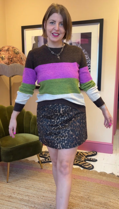 Block Stripe Jumper