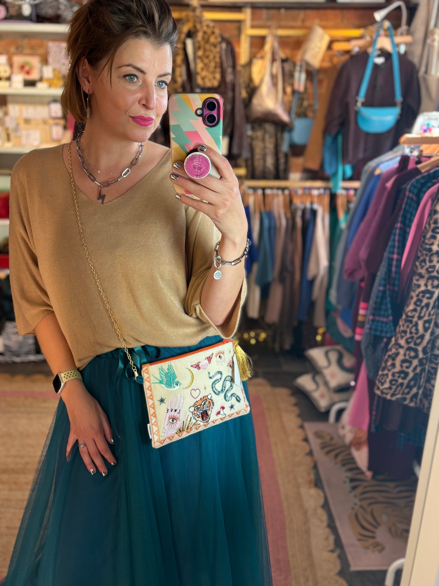 Soft Knit Batwing Top