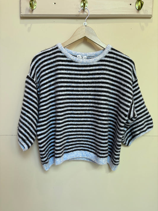Striped Boxy Knit Jumper