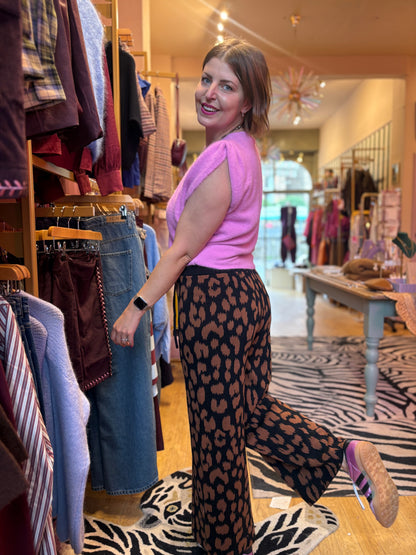 Leopard Print Lounge Pant