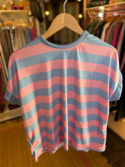 Striped Cotton T-Shirt
