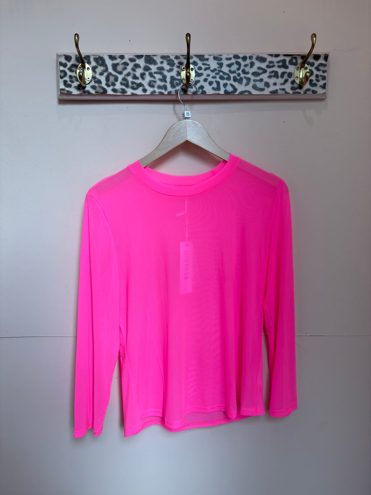 Silky Soft Mesh Layering Top