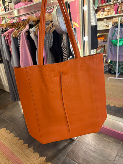 Leather Tote Bag