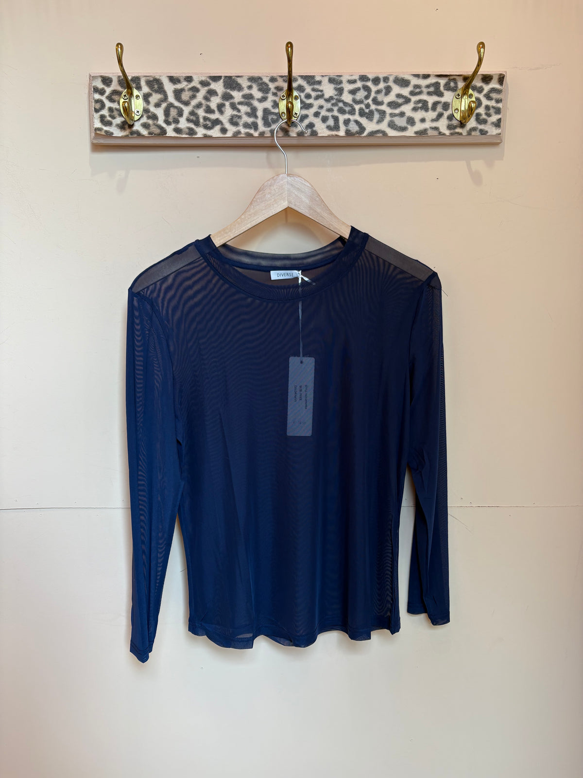 Silky Soft Mesh Layering Top