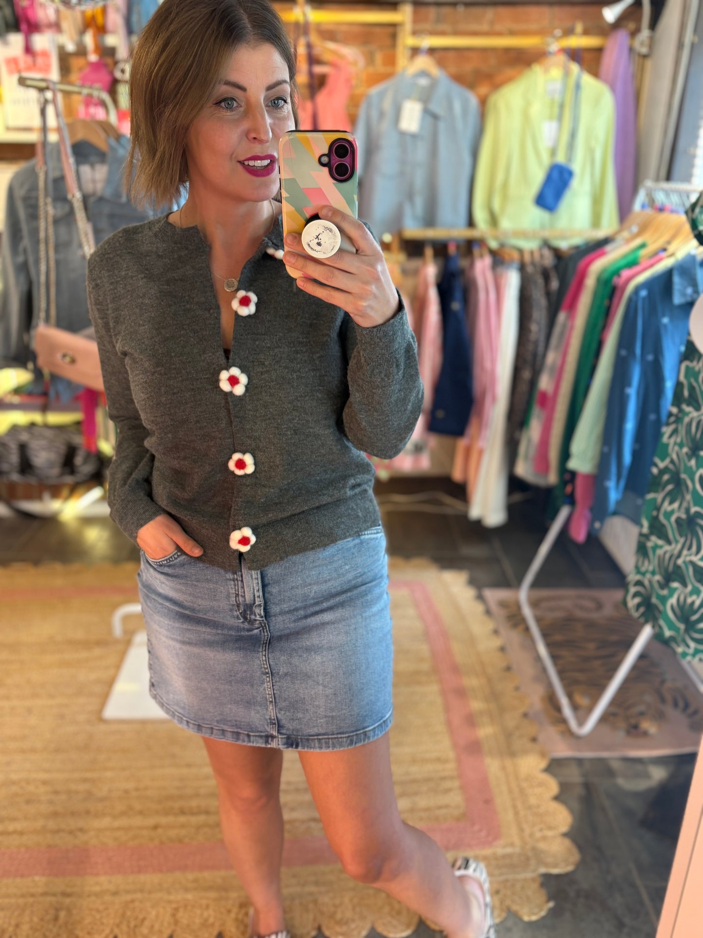 Classic Denim Mini Skirt