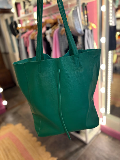 Leather Tote Bag