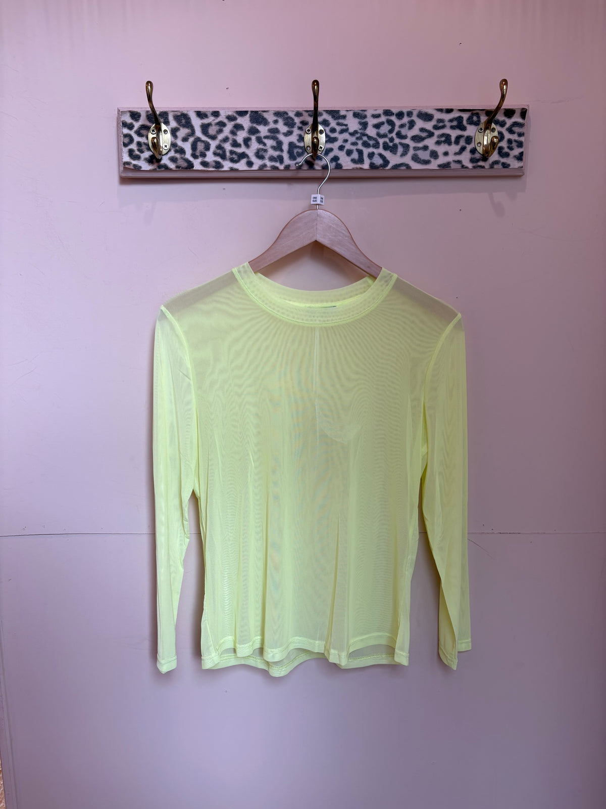 Silky Soft Mesh Layering Top