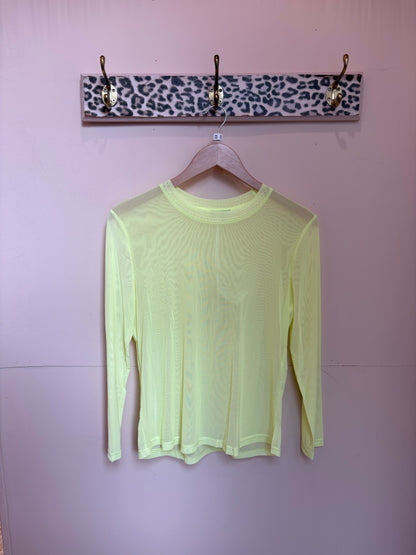 Silky Soft Mesh Layering Top