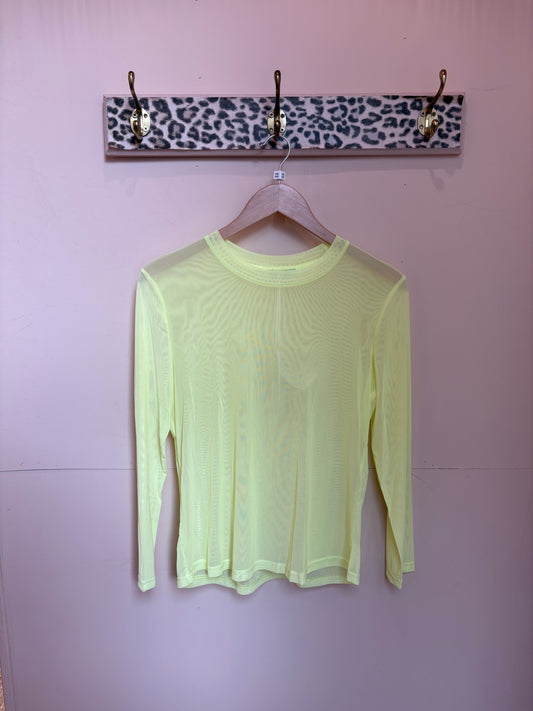 Silky Soft Mesh Layering Top